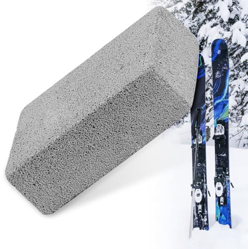 Riisoyu Ski Schleifgummi, Ski Edge Grinding Rubber Kantenbrechgummi Reinigungsblock für Grillsteine Bimsstein Grillreinigungssteine Grillblock Grill Reinigung Ziegel Blöcke für Badewanne Fliesen Küche
