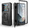 Dexnor for Samsung Galaxy Z Fold 6（2024） Case with Ring Stand & S Pen Holder & Slide Camera Cover & Hinge Protection & Screen Protector, Heavy Duty Shockproof Bumper Rugged Case Cover - Black