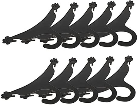 BESPORTBLE Lot de 10 Cintres en Plastique pour Vêtements Danimaux De Compagnie en Forme De Chiot pour Lextérieur