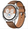 GIOPUEY Correas Compatible con Huawei Watch GT 5/5 Pro 46mm, Piel Genuina La Correa [Resistente al Desgaste] [Transpirable] Pulsera - Brown