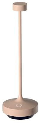 Tischleuchte, kabellos, Beige, LED, warmweiß, Ruby Cream, Höhe 25 cm