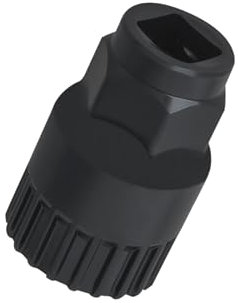Bicycle Bike Bottom Bracket Removal Tool Fits for Shimano Octalink for 20-tooth cartridge type bottom bracket (1 Pcs Bicycle Repair Tool Black)