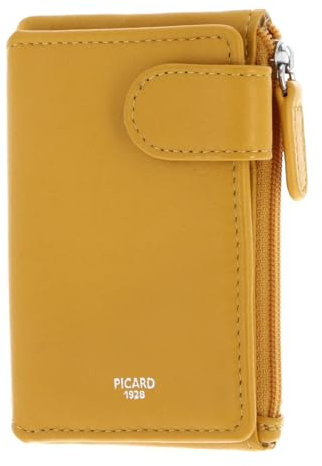 Picard Bingo Schlüsseletui für Damen aus hochwertigem Leder in der Farbe Honexy, Maße: 7,5x11x2,5 cm, 72643421C6