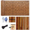 Canisse En Roseau Brise Vue Balcon Bambou Panneau Bois Exterieur Rideau Bambou Terrasse Clôture En Roseau Naturel Rideaux D'extérieur Palissade Jardin Exterieur Store Sans Percage Pour Terrasse 1m80