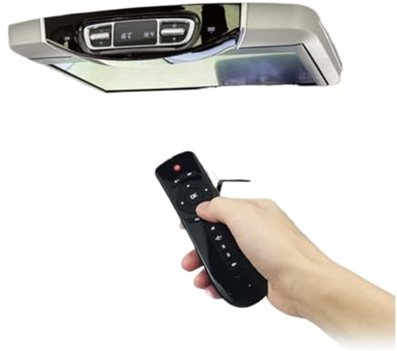 1920 * 1080 Decke TV Monitor for Benz V260 V260L V-klasse Dach Bildschirm Multimedia Video Player Spiegel Link Fernbedienung(13.3Inch-Black)