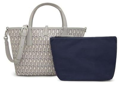 TOUS Mujer 2002308149 Capazo Mediano Reversible Double-Way Bear Topo Bolso, Gris