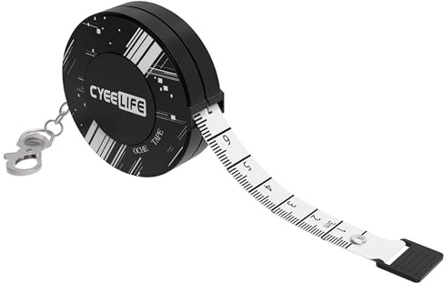 CyeeLife Einziehbares Dartscheibenmaß und Oche-Guide für einfachen Aufbau,Dart Throw Line Marker Tape,Dart Zubehör