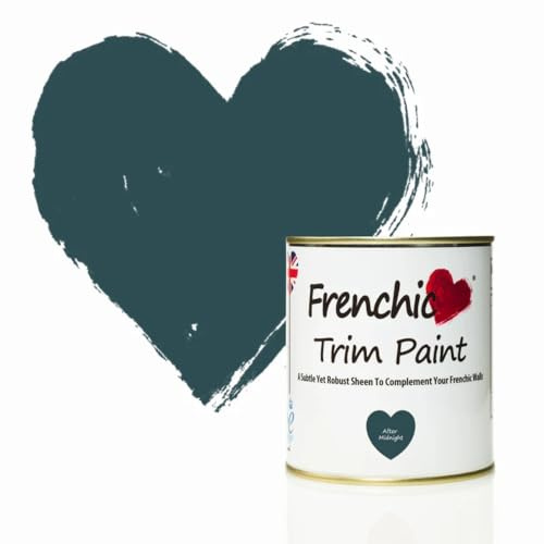Frenchic After Midnight Trim Paint with a Satin Sheen Finish - 500ml