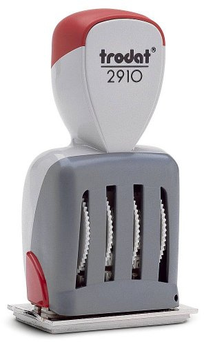 Wedo 51291011 - Stempel bezahlt Trodat, 2910/C11