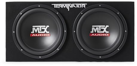 MTX TNP212D2 Pre-Loaded subwoofer 400W subwoofers para Coche - Subwoofer para Coche (Pre-Loaded subwoofer, 400 W, 41-150 Hz, 1200 W, 2 Ω, Encerrado)