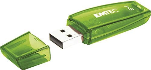 Emtec ECMMD64GC410C410 64GB Speicherstick USB 2.0 motivgrün