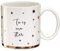 Draeger - Tazza Originale - Tazza da tè da offrire in Regalo ai propri Cari - Tazza da caffè in fine Porcellana - 350 ml 8 cm di Diametro x 8,5 cm di Altezza Sei la mia Stella