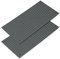 Katara 1672 Set of 2 Rectangular Base Plates, Compatible with Lego, Sluban, Papimax, Q-Bricks, 16*32 Studs - Dark Grey