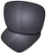 Saucer Premium Replacement Lenses for Oakley Holbrook OO9102 Sunglasses High Definition - Shield Black Polarized