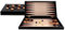 Aquamarine Games -Backgammon Black Series, Schwarz, NO-Value (Compudid CP033)