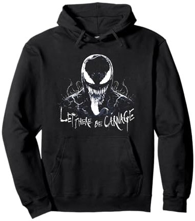 Marvel Venom: Let There Be Carnage Eddie Brock and Venom Pullover Hoodie