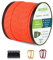 Nylon 750Lb Paracord 4mm Cord - 50m Parachute Cord with 7 Wires,Multifunction Reflective Outdoor Survival para cord(Orange)