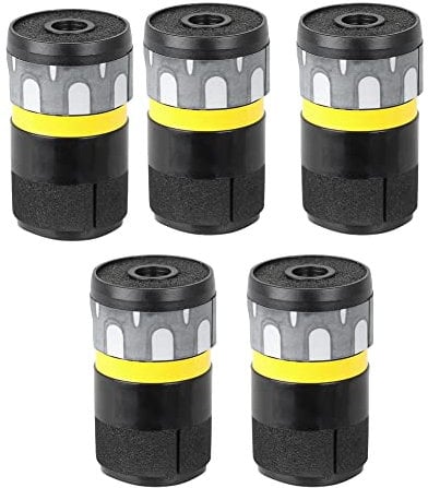GANMEI 5PCS Dynamic Microphone Capsules Replacement Core for Wired Microphone BETA58 2 SLX4 Mic Spare Part