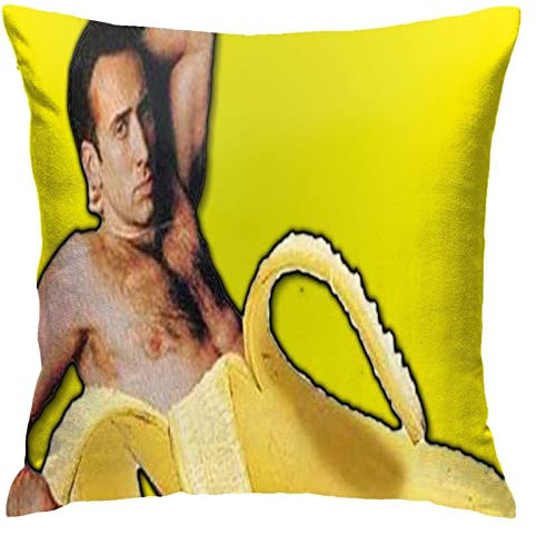 Nicolas Käfig-Kissenbezüge, Sofakissen, Heim-Kissenbezug, Rückenlehnenbezüge, Kissenbezug, für Wohnzimmer, 45 x 45 cm