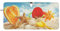 Sea Shell Seestern Windschutzscheibe Sonnenschutz Faltbare Auto Sonnenblende für Frontscheibe Auto Sonnenschutz für Auto LKW SUV Schild blockiert UV-Strahlen Auto Innenraum Zubehör 76,2 x 150,9 cm