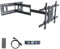 Mount-It! Langarm-TV-Halterung, voll bewegliche lange Verlängerungs-Wandhalterung mit 97,8 cm Verlängerung, TV-Wandhalterung, passend für Bildschirme 40, 50, 55, 60, 65, 70, 75, 80 Zoll, max. VESA 600