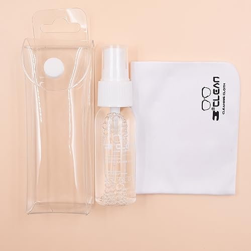 Bildschirmreiniger + Mikrofasertuch - Screen Cleaner - PC-Reiniger - Monitorreiniger - Display Reiniger, Auto Display, Smartphone, TV und Tablets I Handy Reinigungsset Display * Aus Deutschland (Weiß)