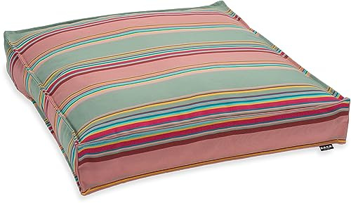 H.O.C.K. Yucatan Outdoor Sitzkissen Palettenkissen Bodenkissen BODO 60x60x10cm lindgrün Altrosa