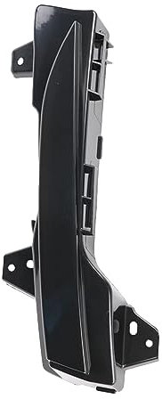 Baceyong 1Stk Nebelscheinwerfer Frame Nebelscheinwerfer Abdeckungen vorne (rechte Beifahrerseite) 149002300A Schwarz Rechtsseite Kompatibel mit Tesla Model 3 2017-2023