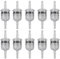 ROBUST 10x mahle Kraftstofffilter Leitungsfilter Universal Filter Benzin Diesel für Alfa Romeo 75 90 Alfasud BMW Motorcycles R Citroen BX Fiat 128 Ford Capri Lada Samara Tofas Kartal 4323062 5003748