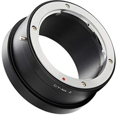 C/Y-NZ - Adattatore per obiettivo compatibile con obiettivo Contax Yashica C/Y, compatibile con fotocamera Nikon Z Z6 Z7 Adapt