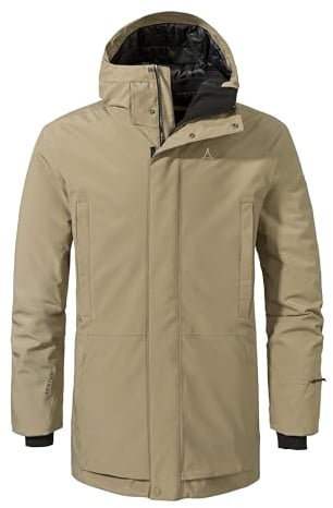 Schöffel Herren Ins Parka Style Crivat MNS, wasserdichte und atmungsaktive Winterjacke, komprimierbarer, leichter Parka mit nachhaltiger Wattierung
