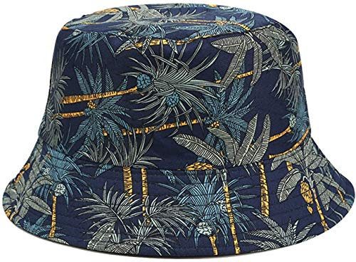 DRESHOW Summer Outdoor Foldable Fisherman Wide Brim Bucket Hat Beach Sun Hat for Women Men