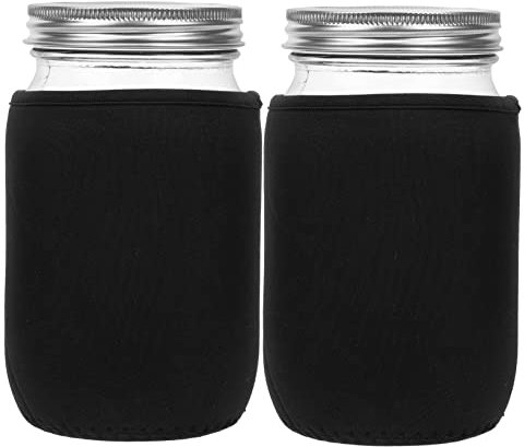 BESPORTBLE 1 Satz Keimglas-kit Topfdeckel Einmachgläser Micro-Greens-anbaukits Sprossen-anbausets Weithalskeimglas Einmachglas-keimset Einmachglasdeckel Aus Edelstahl Organisch Mesh-Abdeckung