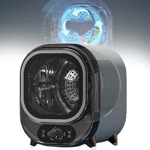 Portable Pink Tumble Dryer - Compact Mini Spin & Condenser Combo - Ideal For Countertop Or Wall Mount - 5kg Vented Capacity