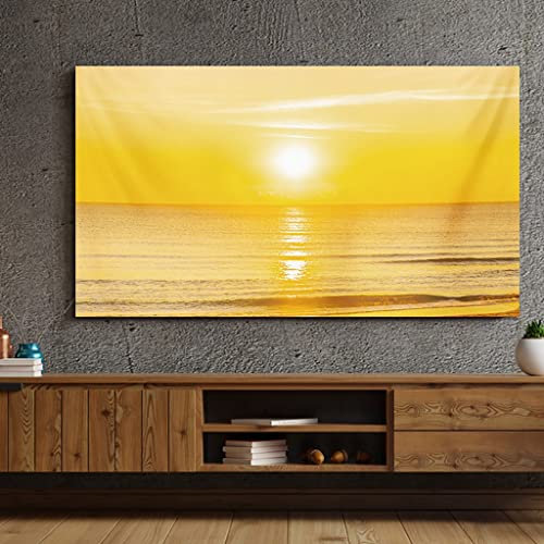 TV-Abdeckung für Flachbildfernseher, Wandmontage, Sonnenmuster, staubdicht, wasserdicht, TV-Abdeckung für Smart-TVs (Farbe: A, Größe: 37 Zoll), HBLZGBL 81,3 cm, 218,4 cm