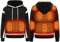 2024 Heizjacke für Damen und Herren Beheizbare Jacke mit 3 Temperaturstufen Langarm Kapuzenjacke Unisex Winterjacke USB Elektrische Daunenjacke Beheizter Übergangsjacke Outdoor Thermo Sweatjacke