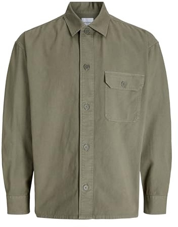JACK & JONES Male Overshirt Wide Fit Overshirt