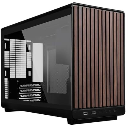 Lian Li A3-mATX Tempered Glass Panel – Black, Tempered Glass, Steel + Aluminum Frame