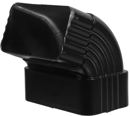 DIYEAH Adaptateur de Connecteur de Tuyau de Descente Raccord Robuste et Durable pour Installation Facile de Gouttières et Systèmes Évacuation Pluviale