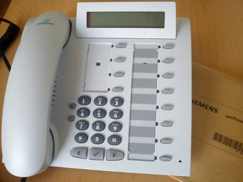 Siemens OptiPoint 410 standard arctic VoIP Telefon