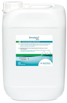 BAYROL Desalgin Jet 6 L - Algicide Piscine Non moussant pour éviter Une Eau de Piscine Verte - Efficace sur Une Grande variété d’algues - Effet clarifiant - sans sulfate de cuivre