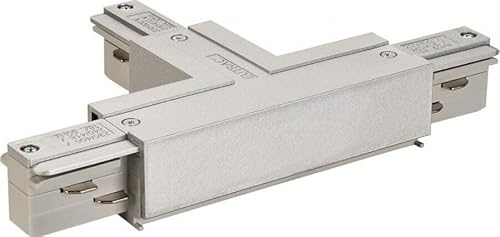 EUTRAC T-Verbinder für 3-Phasen HV-Schiene, Erde links T-Verbinder 1, silbergrau