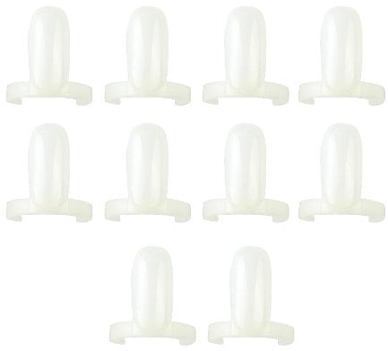 10 Display Ring Nail Gel Polish Bottle Top Natural Colour Chart Pop