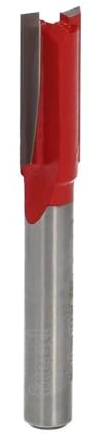 Freud fresa per scanalature a 2 taglienti diritti in metallo duro HW saldobrasati. Codolo gambo A=6mm diametro di taglio D=8mm, altezza di taglio h=19.1mm, 04-11506P, F03FR01443