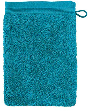 möve Superwuschel Waschhandschuh 20 x 15 cm aus 100% Baumwolle, lagoon