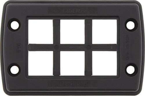 28603.4 Kabeldurchführungssystem KDSClick, bestehend aus 1 x KDS-SR 6/10, 1 x KDS-Inlay 2, 1 x KDS-Inlay 6, Schwarz, KDS-Set 6/10 BK