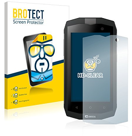 BROTECT (2 Stück Schutzfolie für Crosscall Trekker M1 / M1 Core Displayschutz Folie Made in Germany, Ultra-Klar