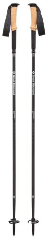 Black Diamond Trekkingstock Alpine Carbon Z / Klappbare Wanderstöcke aus Karbon mit weichem Griff aus Naturkork & hoher Widerstandsfähigkeit, 110 cm Länge