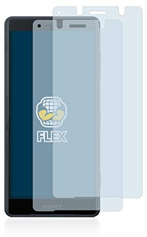 BROTECT Schutzfolie für Sony Xperia XZ2 Compact | 2 Stück Transparenter Displayschutz Made in Germany Klare Full-Screen Folie Full-Cover 3D Curved Montage Kit