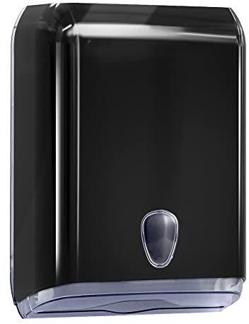 Mar Plast A59213 Papierhandtuchspender, Transparent, 375 x 137 x 280 mm